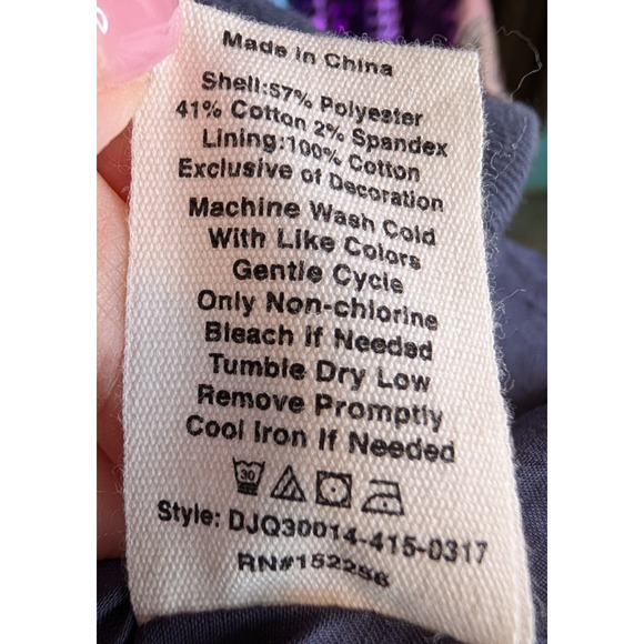 Avec Les Filles Anthropologie Blue Quilted Textured Boho Bomber Jacket Large - Picture 8 of 10